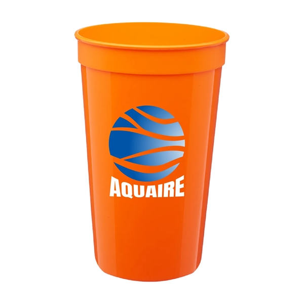 22 oz. Fantastic Plastic Stadium Cups (Full Color) - 22 oz. Fantastic Plastic Stadium Cups (Full Color) - Image 2 of 3
