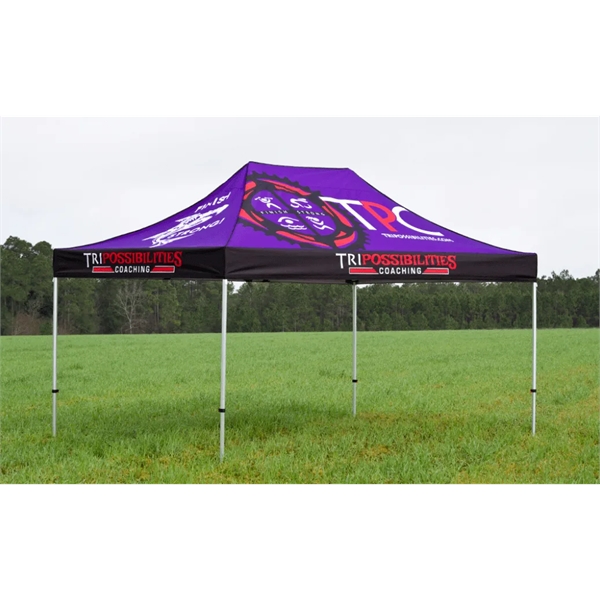 10x15 CUSTOM POP UP TENT ALUMINUM FRAME - 10x15 CUSTOM POP UP TENT ALUMINUM FRAME - Image 10 of 14