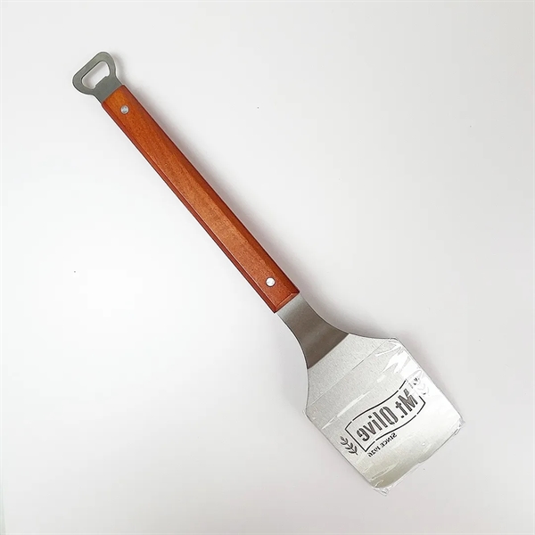 Customized Wood Grill BBQ Spatula With Custom Tailgater - Customized Wood Grill BBQ Spatula With Custom Tailgater - Image 9 of 13