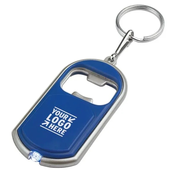 LED Light Bottle Opener Key Chains - LED Light Bottle Opener Key Chains - Image 1 of 5