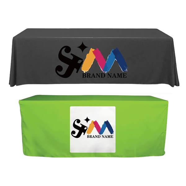 Custom Business Logo Table Cloth For Trade Exhibition - Custom Business Logo Table Cloth For Trade Exhibition - Image 1 of 2