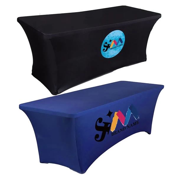 Custom Business Logo Table Cloth For Trade Exhibition - Custom Business Logo Table Cloth For Trade Exhibition - Image 2 of 2