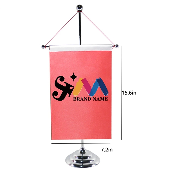 Single Banner Style Hanging Flag - Single Banner Style Hanging Flag - Image 1 of 4