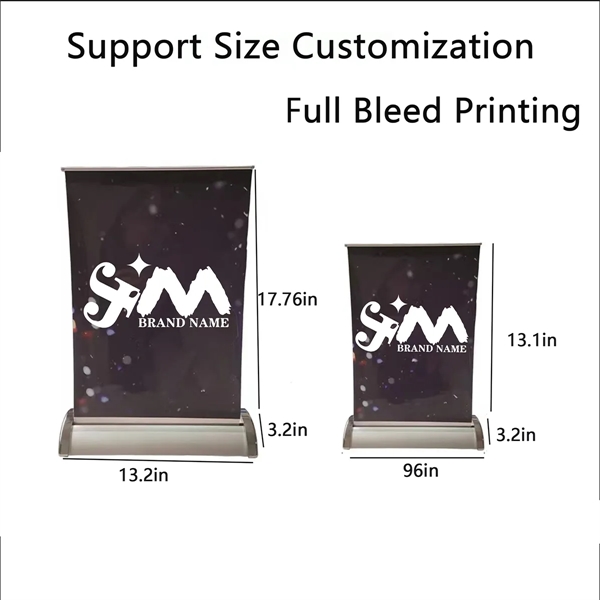 Custom Business Exhibitions Sign Vertical Display Easel - Custom Business Exhibitions Sign Vertical Display Easel - Image 1 of 3