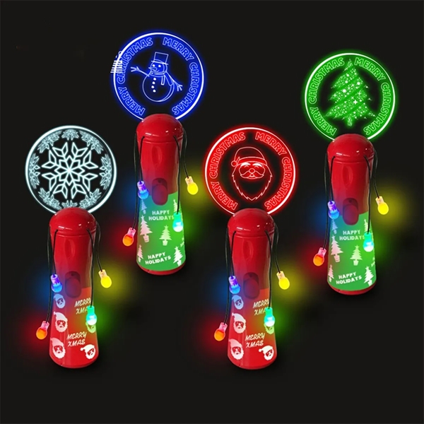 Custom LED Light Up Spinner Rotating Wand For Party Stadium - Custom LED Light Up Spinner Rotating Wand For Party Stadium - Image 2 of 4
