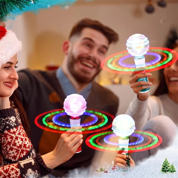 Custom LED Light Up Spinner Rotating Wand For Party Stadium - Custom LED Light Up Spinner Rotating Wand For Party Stadium - Image 4 of 4