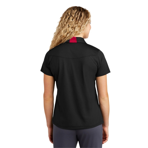 Sport-Tek Women's Side Blocked Micropique Sport-Wick Polo. - Sport-Tek Women's Side Blocked Micropique Sport-Wick Polo. - Image 25 of 31