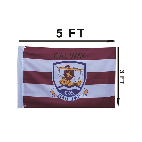 3' x 5' Double Sided Digitally Printed Flags - 3' x 5' Double Sided Digitally Printed Flags - Image 1 of 1