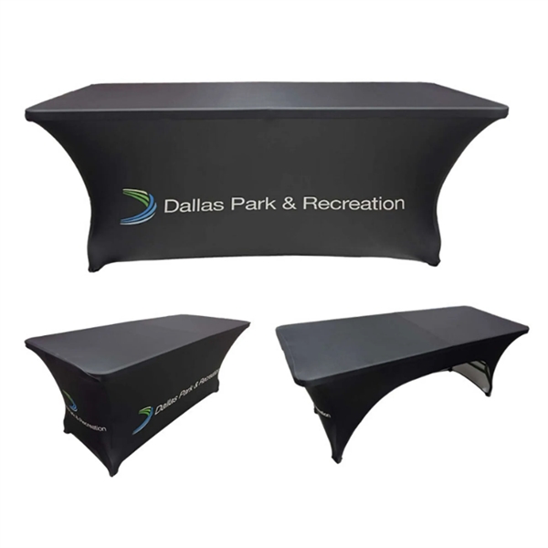 Custom 6Ft Stretch Table Cover - Custom 6Ft Stretch Table Cover - Image 1 of 2