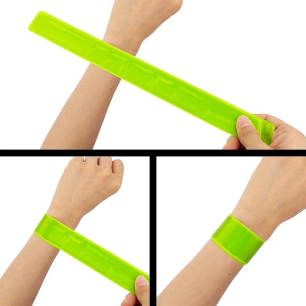 Reflective Safety Slap Bracelet - Reflective Safety Slap Bracelet - Image 2 of 5