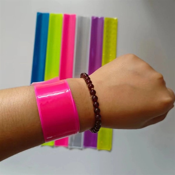 Reflective Safety Slap Bracelet - Reflective Safety Slap Bracelet - Image 4 of 5