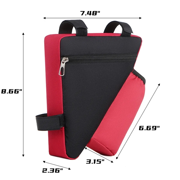 Multi Tool Sport Road Mountain Bicycle Triangle Frame Bag - Multi Tool Sport Road Mountain Bicycle Triangle Frame Bag - Image 1 of 4