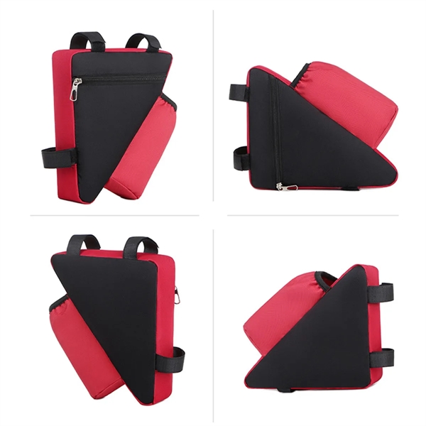 Multi Tool Sport Road Mountain Bicycle Triangle Frame Bag - Multi Tool Sport Road Mountain Bicycle Triangle Frame Bag - Image 2 of 4
