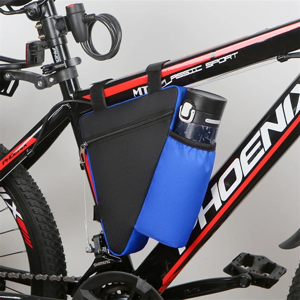 Multi Tool Sport Road Mountain Bicycle Triangle Frame Bag - Multi Tool Sport Road Mountain Bicycle Triangle Frame Bag - Image 3 of 4