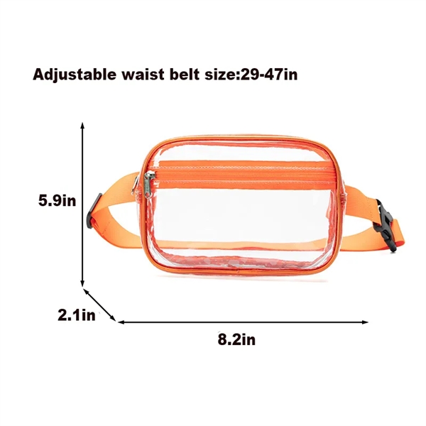 Clear Fanny Pack Stadium Approved - Clear Fanny Pack Stadium Approved - Image 2 of 4