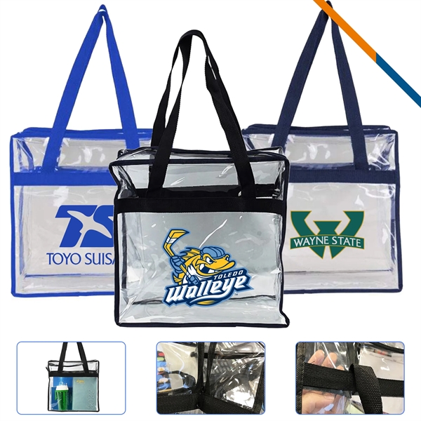 Potam Clear Tote Bag - Potam Clear Tote Bag - Image 0 of 5