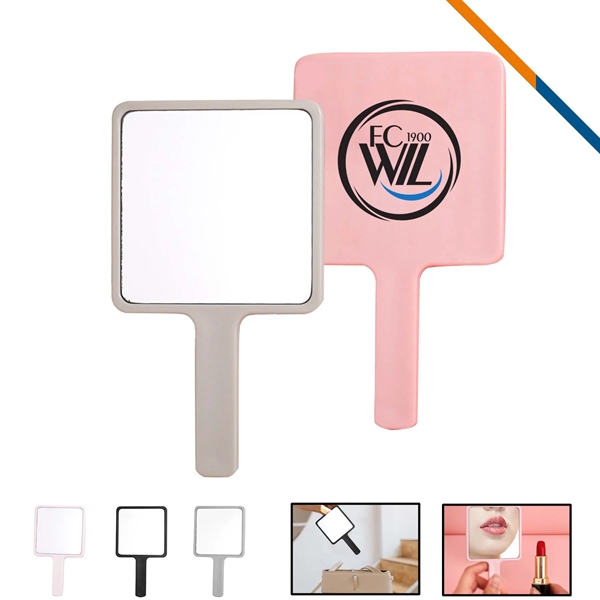 Tess Mini Handheld Mirror - Tess Mini Handheld Mirror - Image 0 of 7