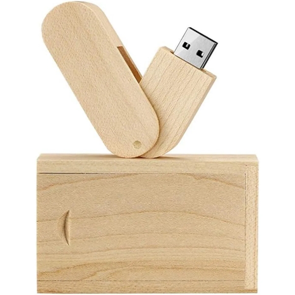 Portable Wood Memory Stick Pendrive 2.0 USB Drive - Portable Wood Memory Stick Pendrive 2.0 USB Drive - Image 3 of 3