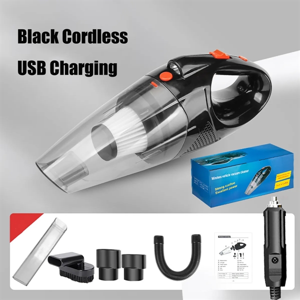 Handheld Portable Cordless Car Vacuum Cleaner - Handheld Portable Cordless Car Vacuum Cleaner - Image 2 of 4