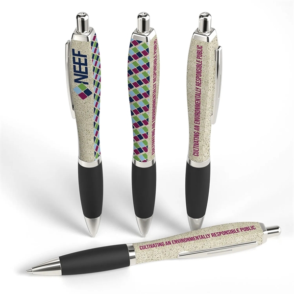 Squared Basset Wheat Straw Performance Pen™ (Recycled) - Squared Basset Wheat Straw Performance Pen™ (Recycled) - Image 0 of 2