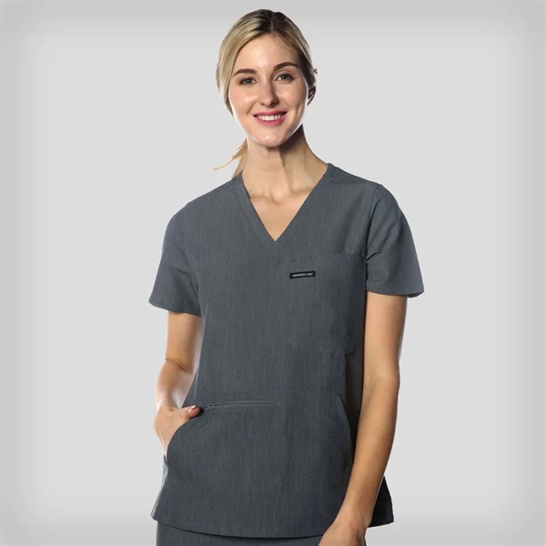 Cordoba 5-Pocket Scrub Top - Cordoba 5-Pocket Scrub Top - Image 9 of 35