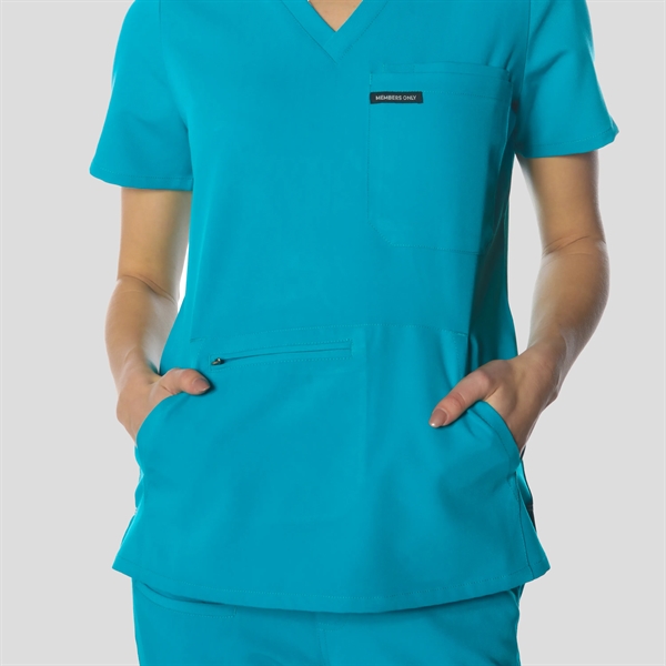 Cordoba 5-Pocket Scrub Top - Cordoba 5-Pocket Scrub Top - Image 20 of 35