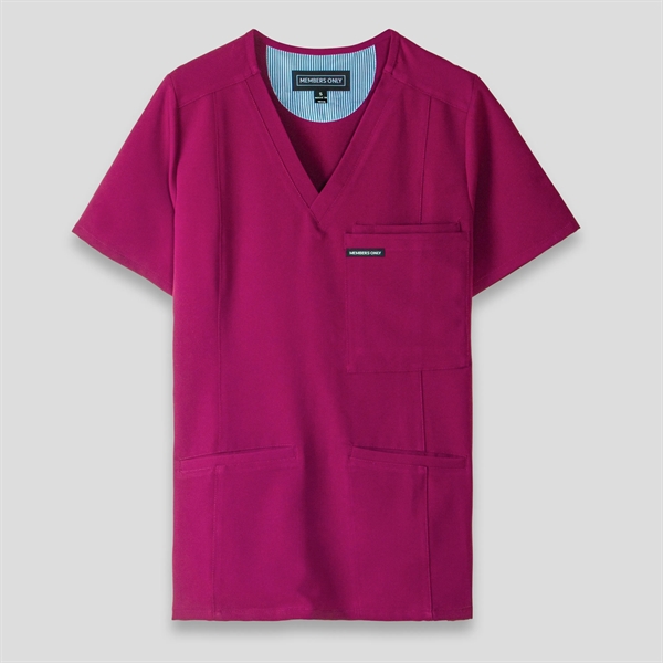 Siena 5-Pocket Scrub Top - Siena 5-Pocket Scrub Top - Image 5 of 54