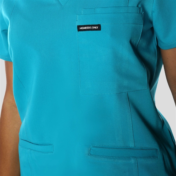 Siena 5-Pocket Scrub Top - Siena 5-Pocket Scrub Top - Image 10 of 54