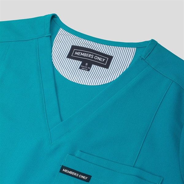 Siena 5-Pocket Scrub Top - Siena 5-Pocket Scrub Top - Image 14 of 54