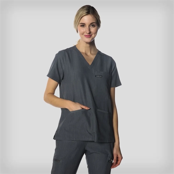 Siena 5-Pocket Scrub Top - Siena 5-Pocket Scrub Top - Image 33 of 54