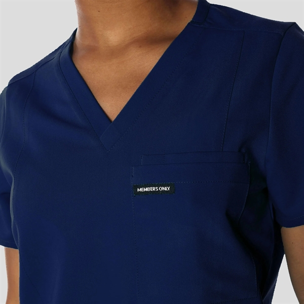 Siena 5-Pocket Scrub Top - Siena 5-Pocket Scrub Top - Image 40 of 54