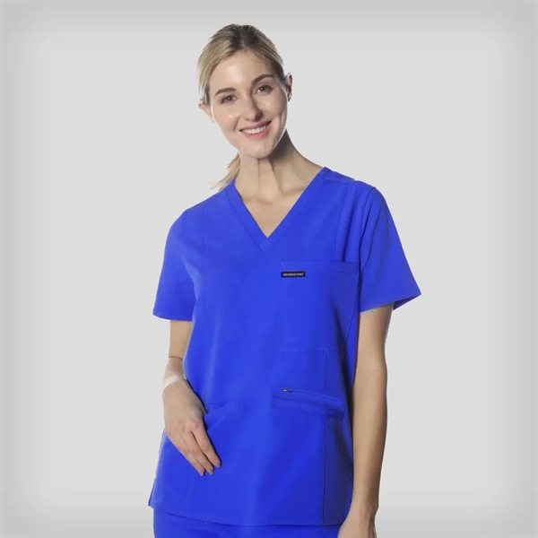 Palermo 4-Pocket Scrub Top - Palermo 4-Pocket Scrub Top - Image 31 of 61