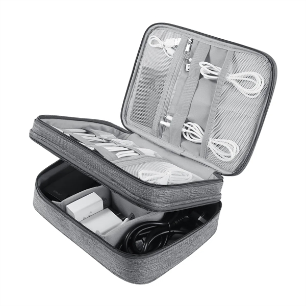 Water Resistant Electronics Organizer Travel Case - Water Resistant Electronics Organizer Travel Case - Image 0 of 5