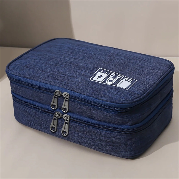 Water Resistant Electronics Organizer Travel Case - Water Resistant Electronics Organizer Travel Case - Image 3 of 5