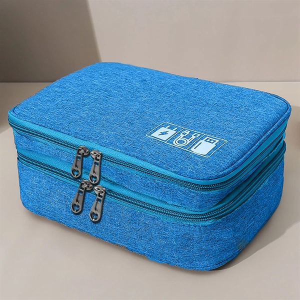 Water Resistant Electronics Organizer Travel Case - Water Resistant Electronics Organizer Travel Case - Image 5 of 5
