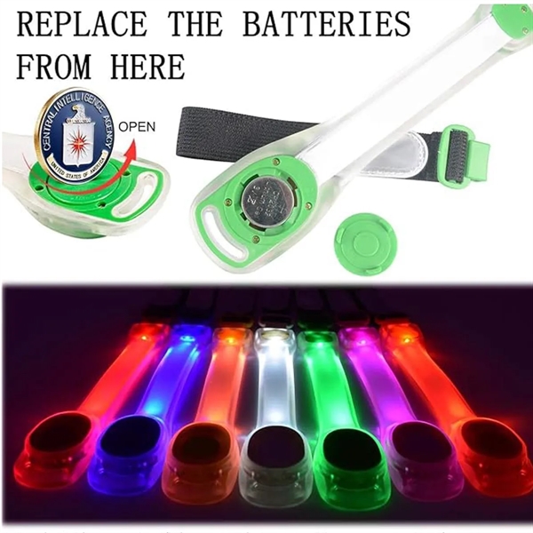 Led Light Up Armband Elastic - Led Light Up Armband Elastic - Image 2 of 3