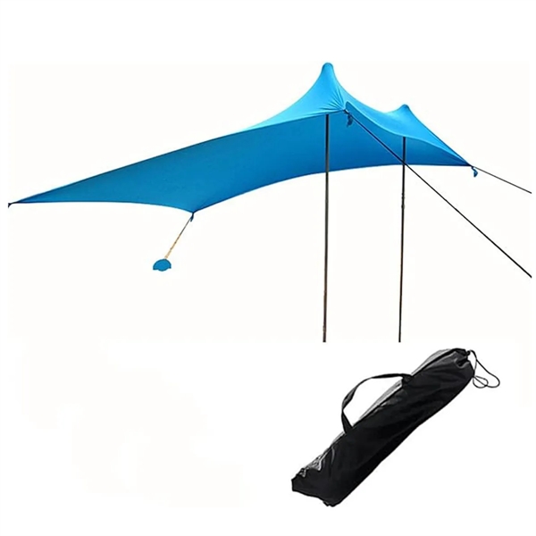 Beach Canopy Tent Sun Shade - Beach Canopy Tent Sun Shade - Image 0 of 3