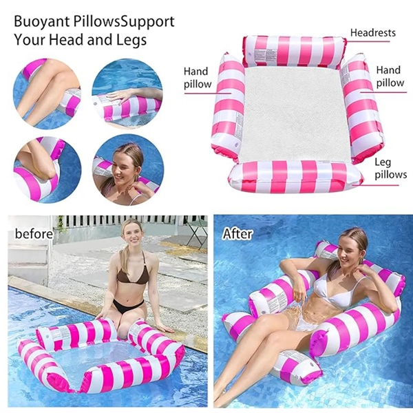 Inflatable Swimming Pool Float Hammock - Inflatable Swimming Pool Float Hammock - Image 1 of 3