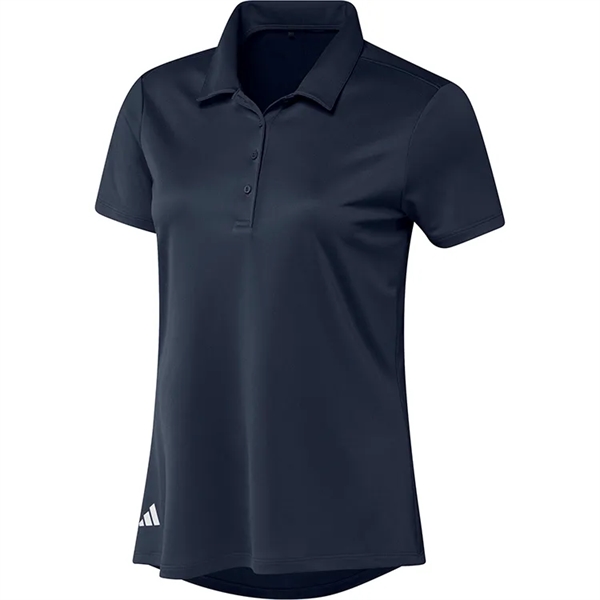 Adidas Ladies Solid Performance Short Sleeve Polo - Adidas Ladies Solid Performance Short Sleeve Polo - Image 13 of 13