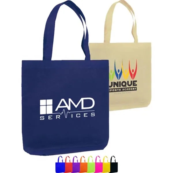 Non-Woven Gusset Tote Bag USA Decorated (14.25" x 15" x 5") - Non-Woven Gusset Tote Bag USA Decorated (14.25" x 15" x 5") - Image 0 of 21