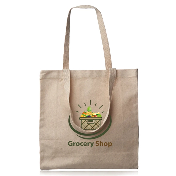 Lana Natural Canvas Tote Bag - Lana Natural Canvas Tote Bag - Image 2 of 5