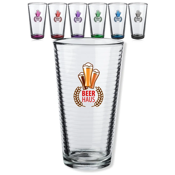 16 oz Spiral Pint Glasses - 16 oz Spiral Pint Glasses - Image 0 of 15