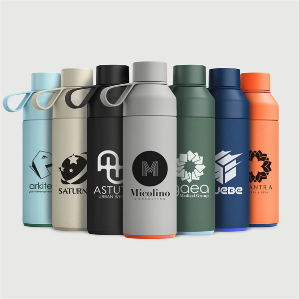 Ocean Bottle -17 oz. Double Wall Stainless - Silkscreen - Ocean Bottle -17 oz. Double Wall Stainless - Silkscreen - Image 0 of 7