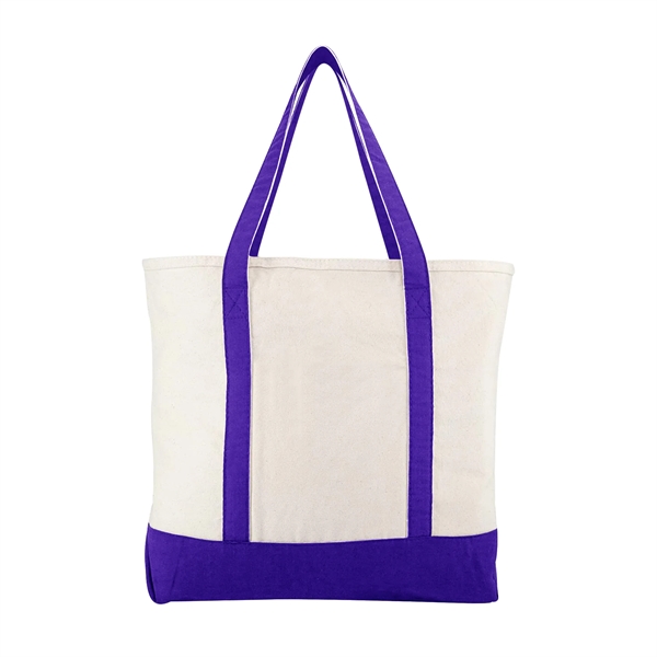 12Oz. Canvas Tote Bag ( 15" W x 16" H x 5" ) - 12Oz. Canvas Tote Bag ( 15" W x 16" H x 5" ) - Image 5 of 5