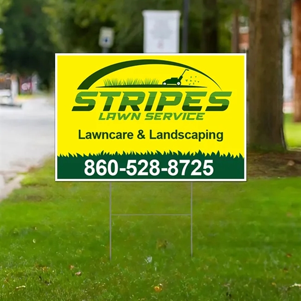 36 x 24 Full Color Yard Signs - Single Side - 36 x 24 Full Color Yard Signs - Single Side - Image 1 of 1