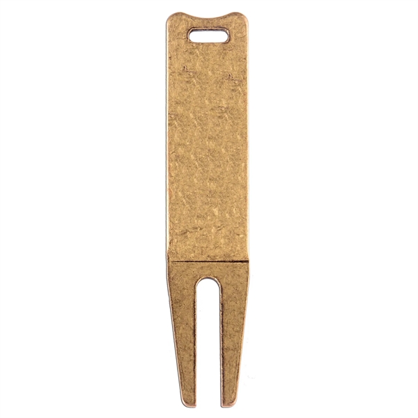 Wave Bent Fork Golf Divot Tool (Die Struck) - Wave Bent Fork Golf Divot Tool (Die Struck) - Image 4 of 5