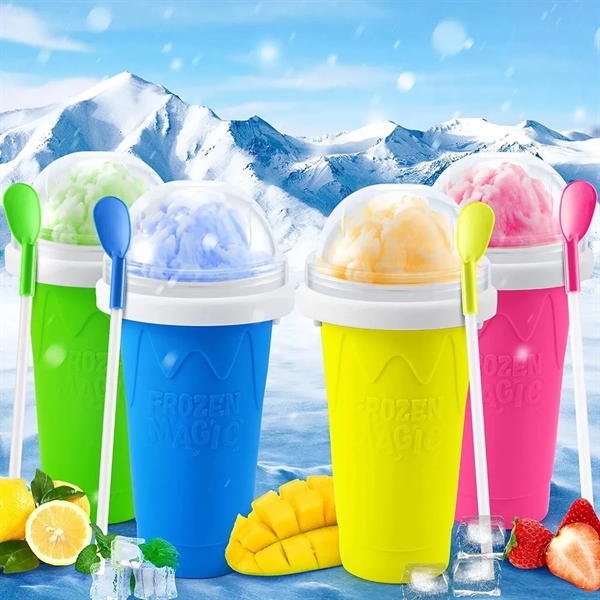 Slushie Maker Cup,Quick Frozen Slushy Cooling Drinkware - Slushie Maker Cup,Quick Frozen Slushy Cooling Drinkware - Image 6 of 6