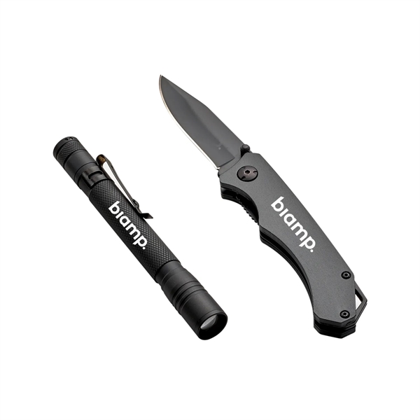 CEDAR CREEK® RAVEN LIGHT & POCKET KNIFE COMBINATION SET - CEDAR CREEK® RAVEN LIGHT & POCKET KNIFE COMBINATION SET - Image 4 of 4