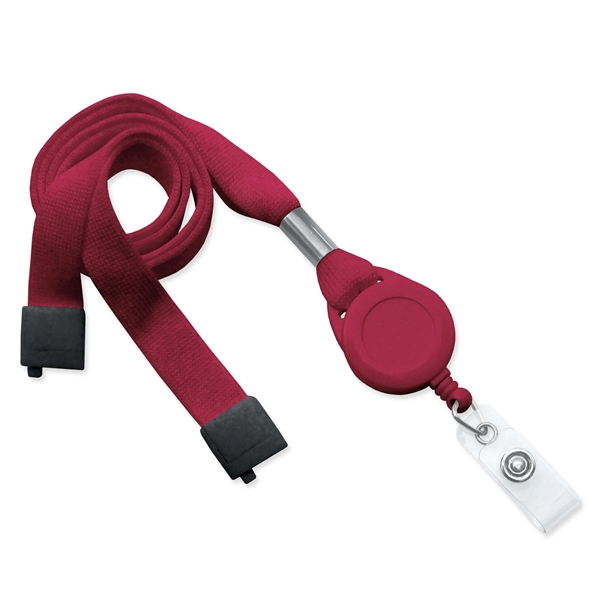 5/8" Custom Tubular Lanyard/Badge Reel Combo - 5/8" Custom Tubular Lanyard/Badge Reel Combo - Image 10 of 14