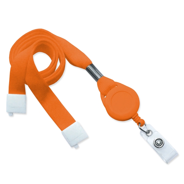 5/8" Custom Tubular Lanyard/Badge Reel Combo - 5/8" Custom Tubular Lanyard/Badge Reel Combo - Image 11 of 14